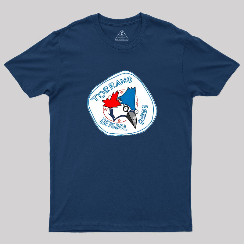 Beisbol Birds Geek T-Shirt