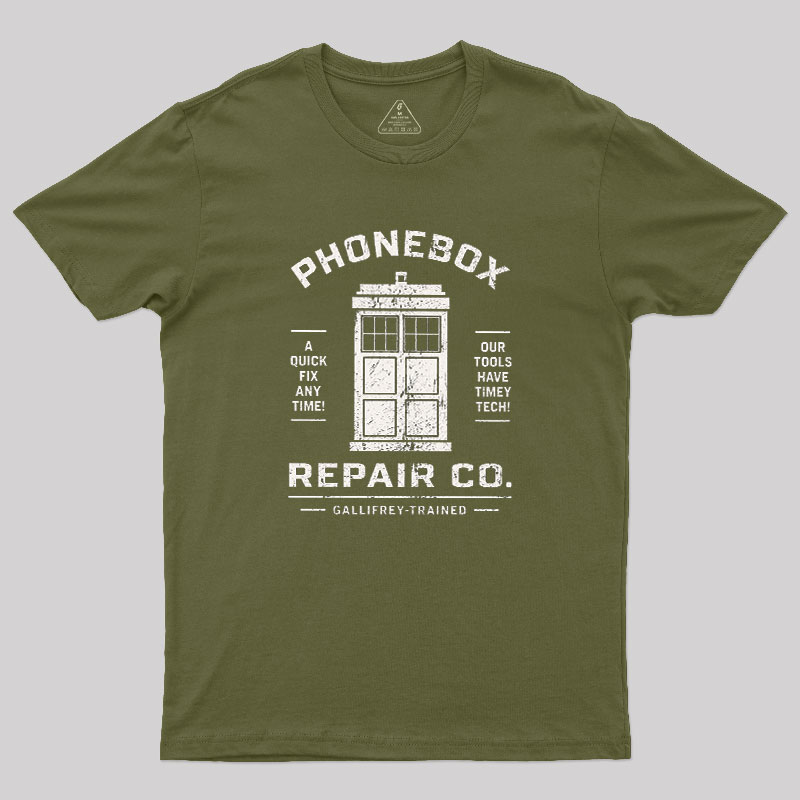 Phonebox Repair Co Geek T-Shirt
