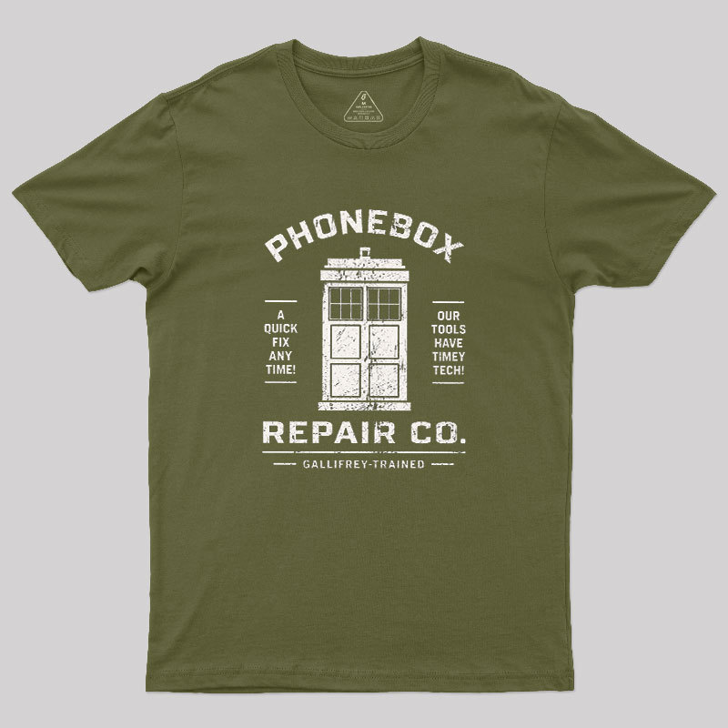 Phonebox Repair Co Geek T-Shirt