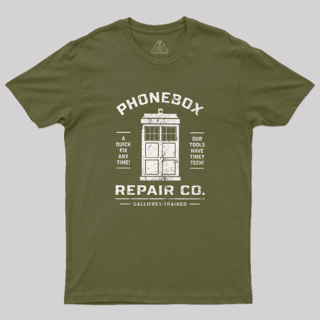 Phonebox Repair Co Geek T-Shirt