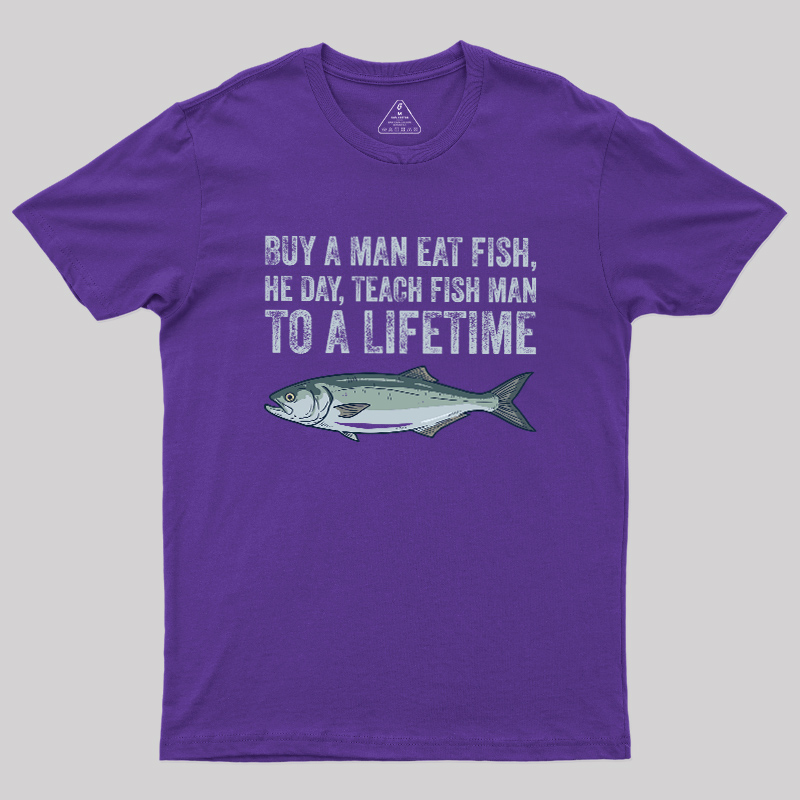 Fish Man Philosophy Geek T-Shirt