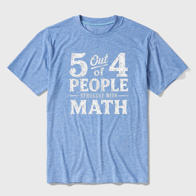 Struggle With Math Ultra Soft Heather Tee