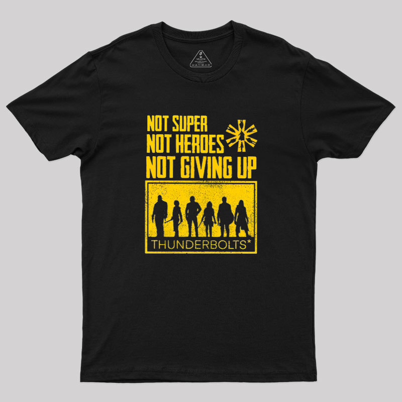 Retro Thunderbolts Geek T-Shirt