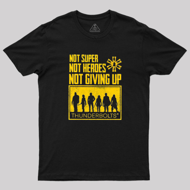 Retro Thunderbolts Geek T-Shirt