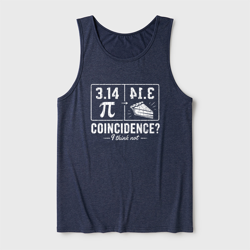 Pi Pie Math Professor Ultra Soft Heather Tank