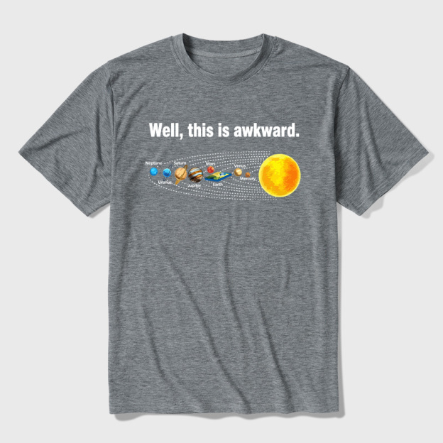 Well This Is Awkward Ultra Soft Heather Tee