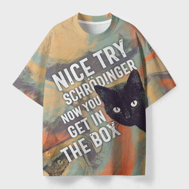 Nice Try Geek All-Over Print T-Shirt
