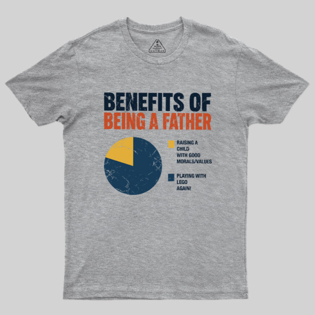 Benefits Of Being A Father Geek T-Shirt