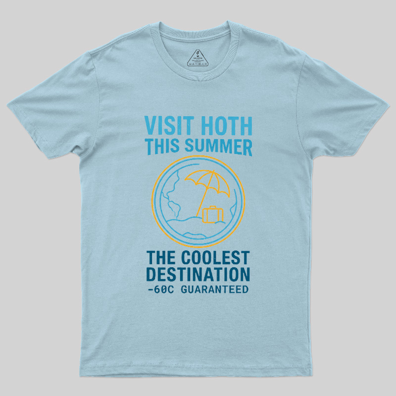 Visit the Coolest Ice Planet This Summer Geek T-Shirt
