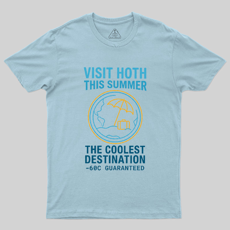 Visit the Coolest Ice Planet This Summer Geek T-Shirt