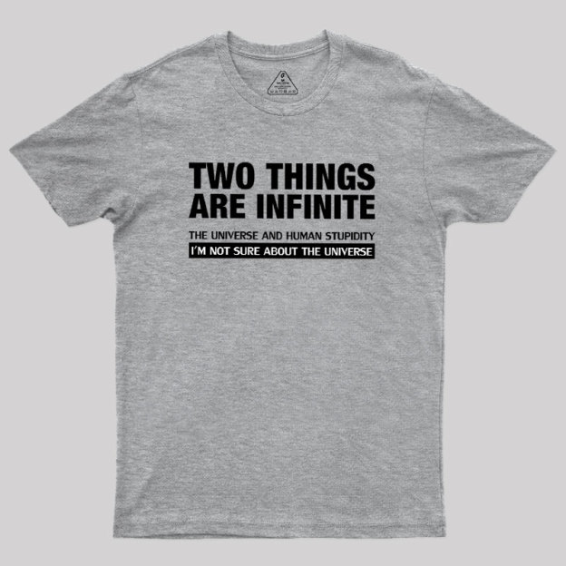 Infinite Stupidity Geek T-Shirt