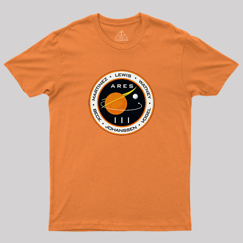 Mars Exploration Crew Geek T-Shirt