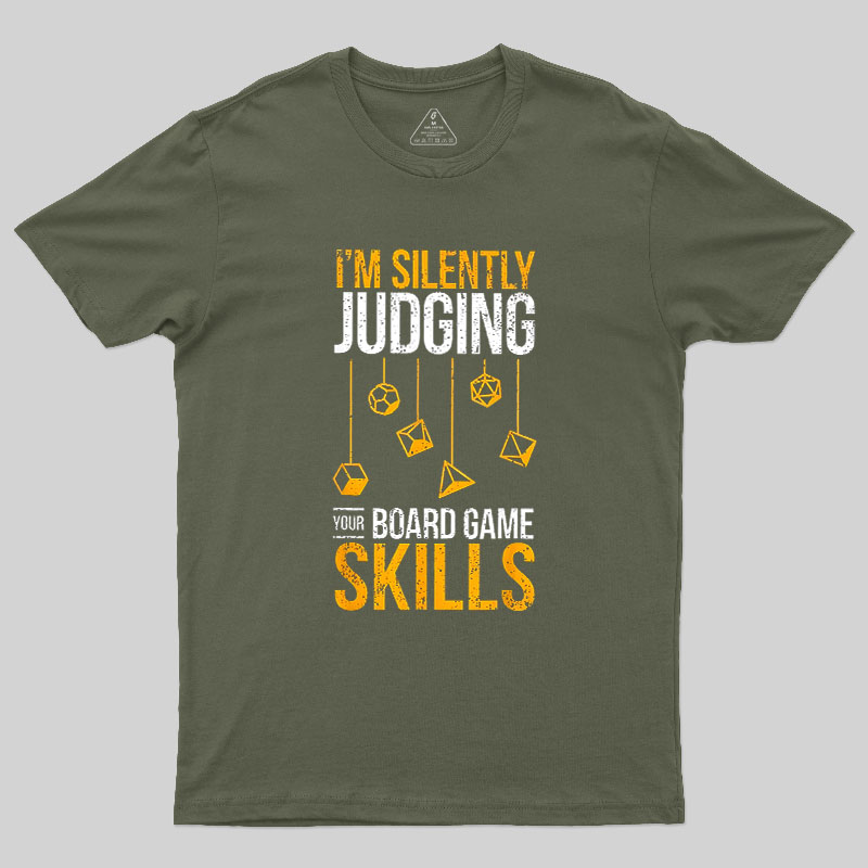 Silent Judgement Geek T-Shirt