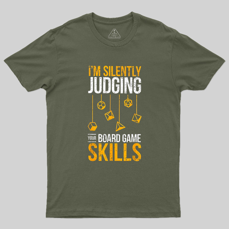 Silent Judgement Geek T-Shirt