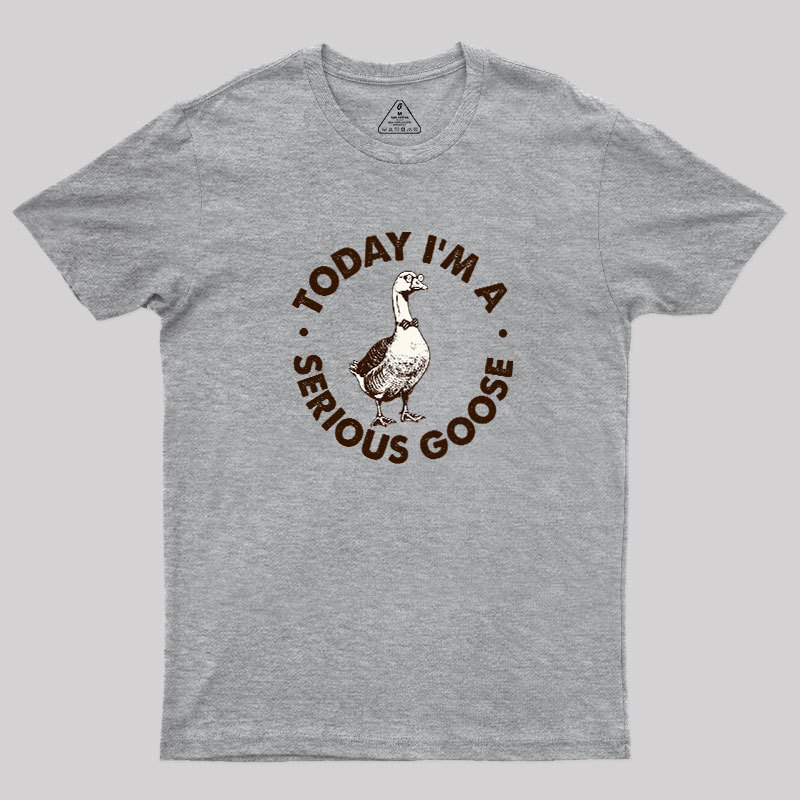 Serious Goose Geek T-Shirt