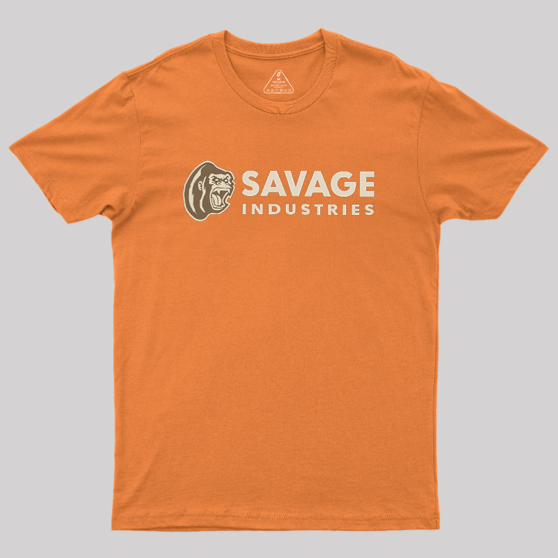 Tactical Savage Industrial Geek T-Shirt