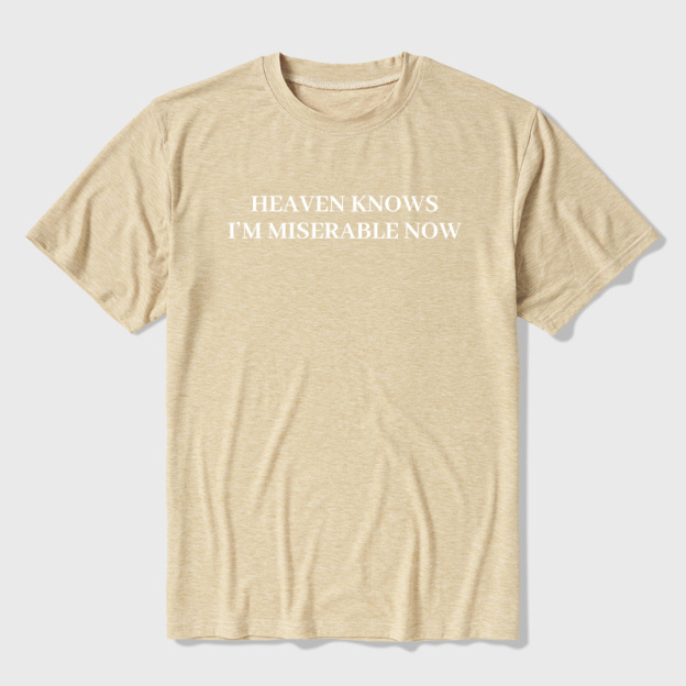 The Smiths Ultra Soft Heather Tees