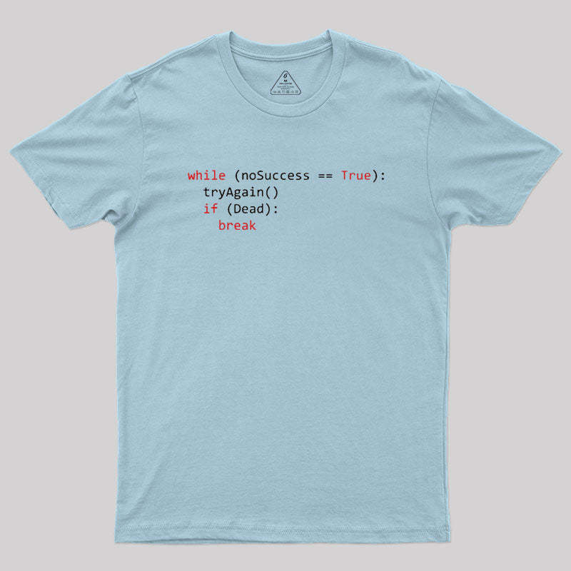 Algorithm of success | Python Coding Geek T-Shirt