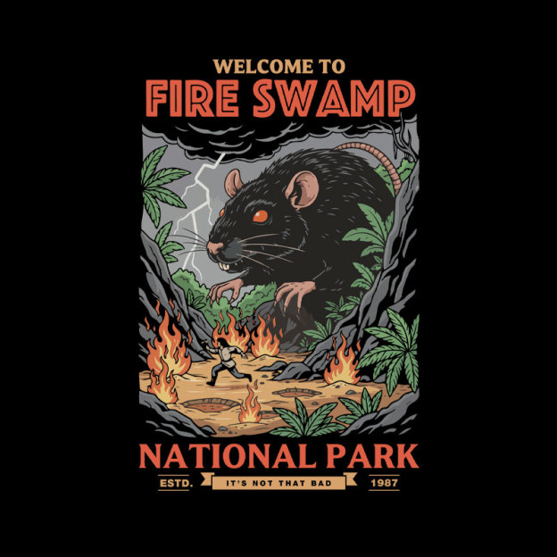 Welcome to Fire Swamp Geek T-Shirt