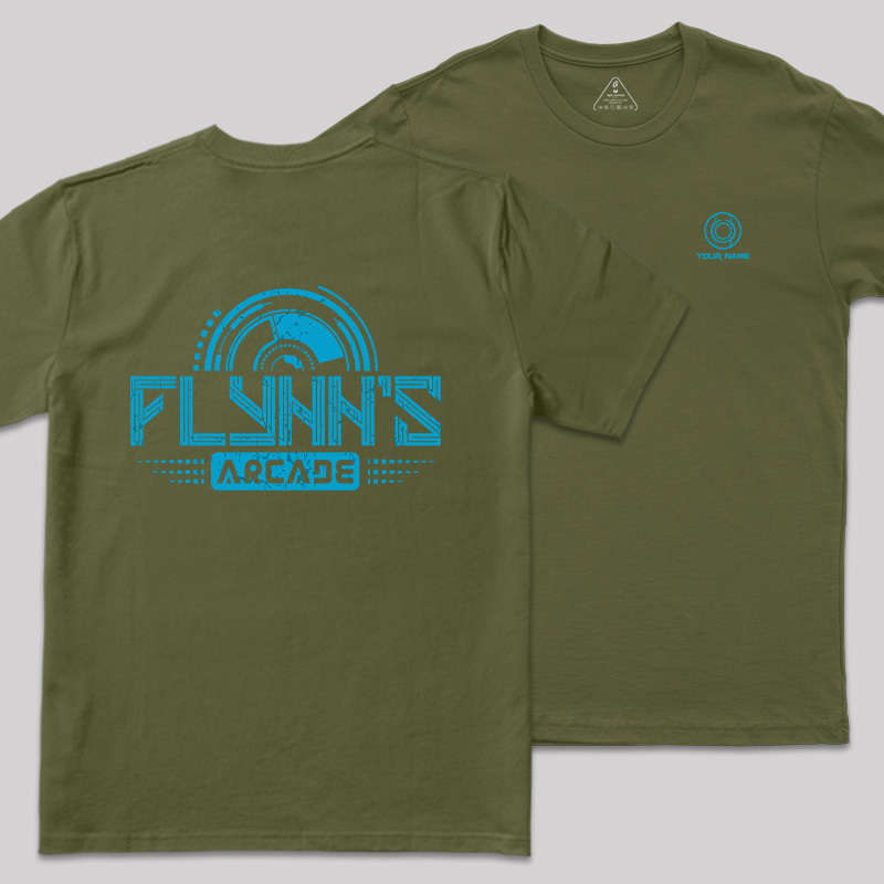 Personalized Flynn's Arcade Geek T-Shirt