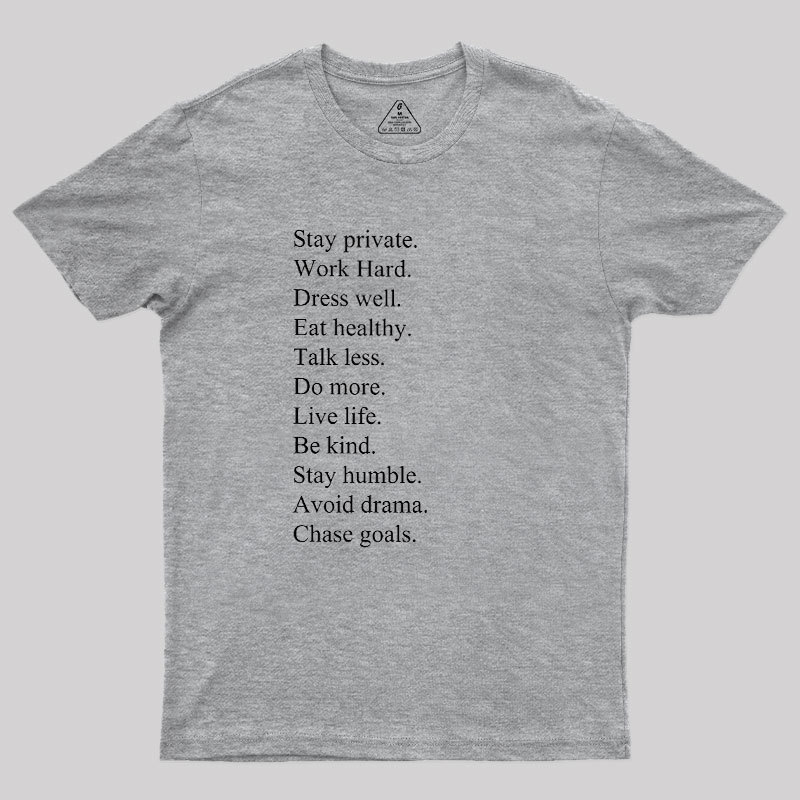 Stay Private Geek T-Shirt