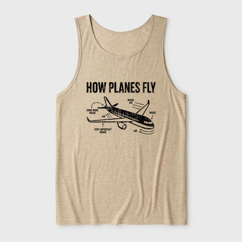 How Planes Fly Ultra Soft Heather Tank