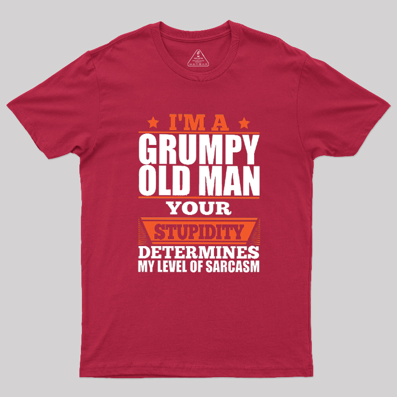 Grumpy Humor Geek T-Shirt