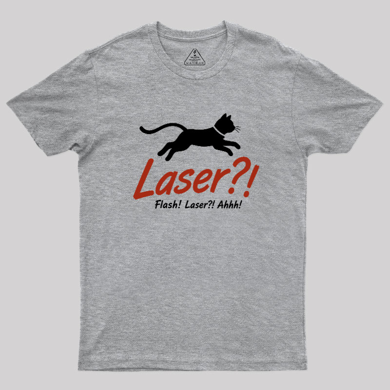Flash Laser Ahhh Geek T-Shirt