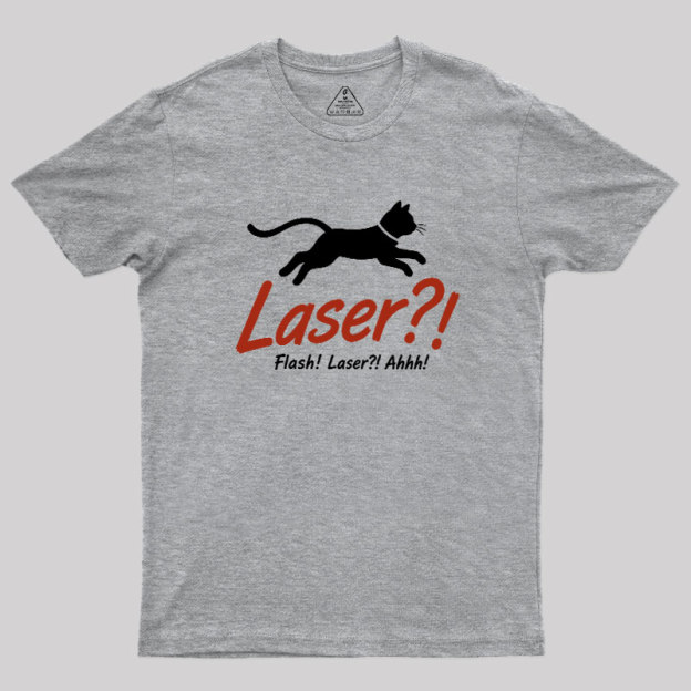 Flash Laser Ahhh Geek T-Shirt