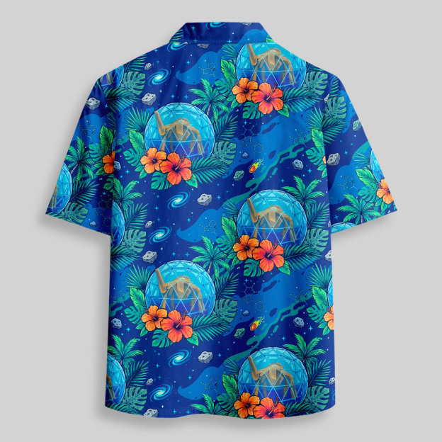 The Dome Project Sci-Fi Exploration Button Up Pocket Shirt