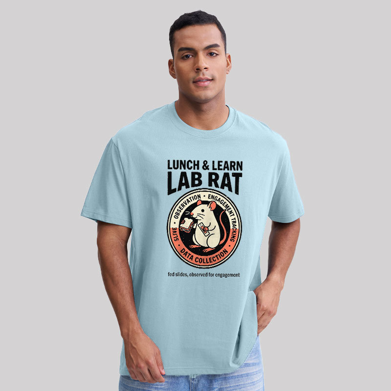 Lunch And Learn Lab Rat Geek T-Shirt