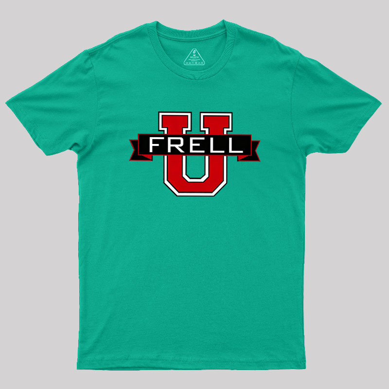 Frell Varsity U Badge Geek T-Shirt