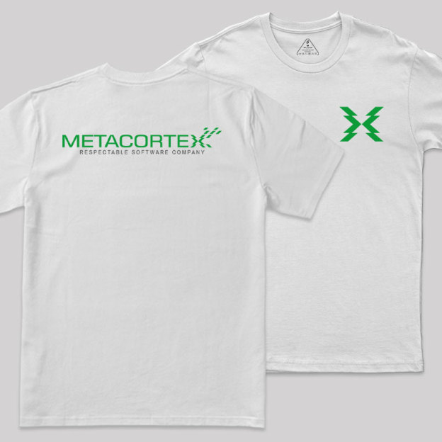 Metacortex Future Front and Back Printed Geek T-Shirt