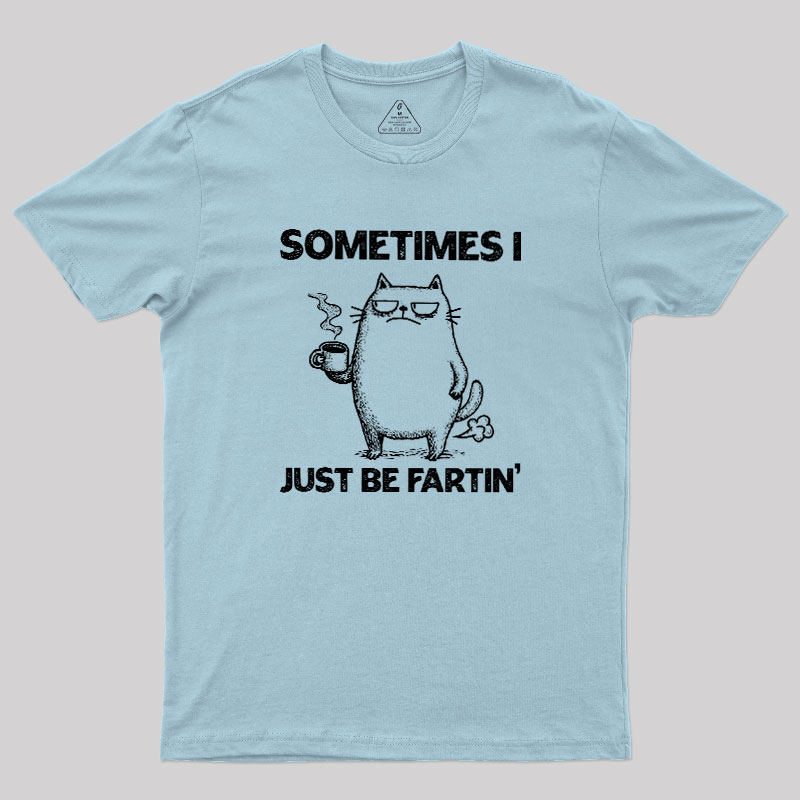 Fartin' Cat Chronicles Geek T-Shirt