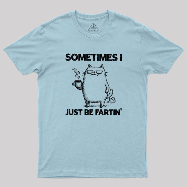 Fartin' Cat Chronicles Geek T-Shirt