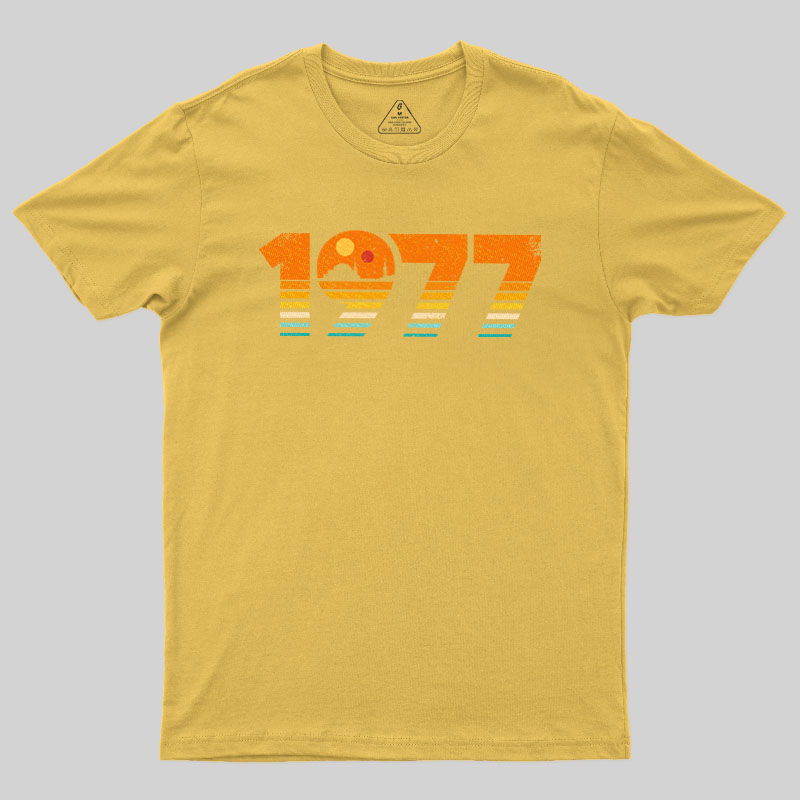 Retro 1977 Geek T-Shirt