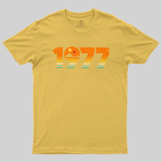 Retro 1977 Geek T-Shirt