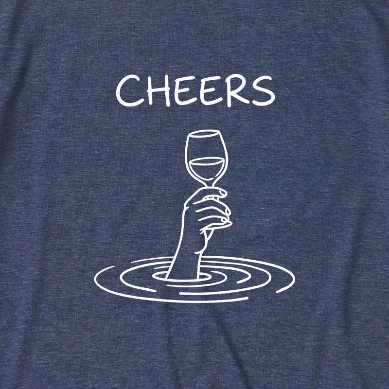 Cheers Ultra Soft Heather Tees