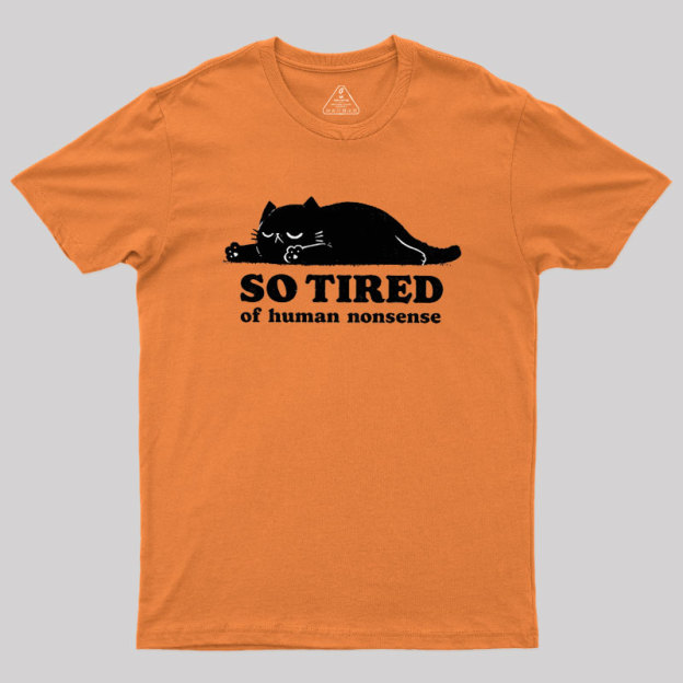So Tired Geek T-Shirt