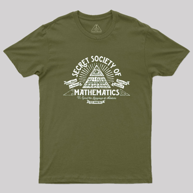 Illumathnati - Secret Society of Math Geek T-Shirt