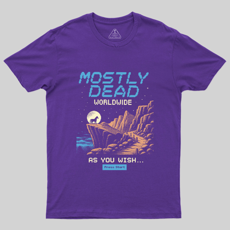 Mostly Dead Worldwide Geek T-Shirt
