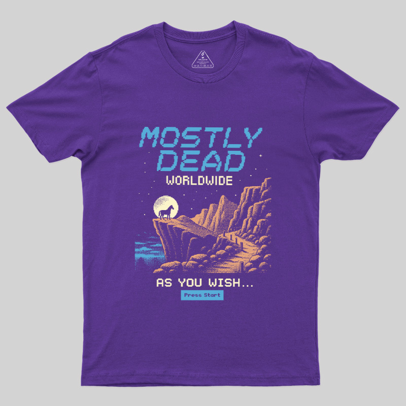 Mostly Dead Worldwide Geek T-Shirt