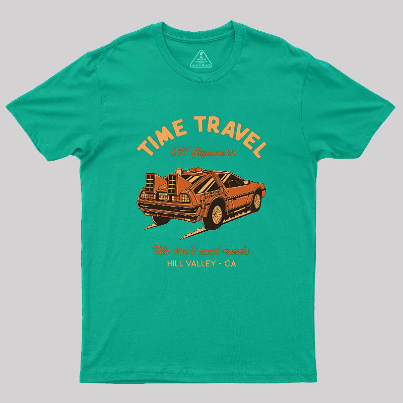 Vintage Time Travel Geek T-Shirt