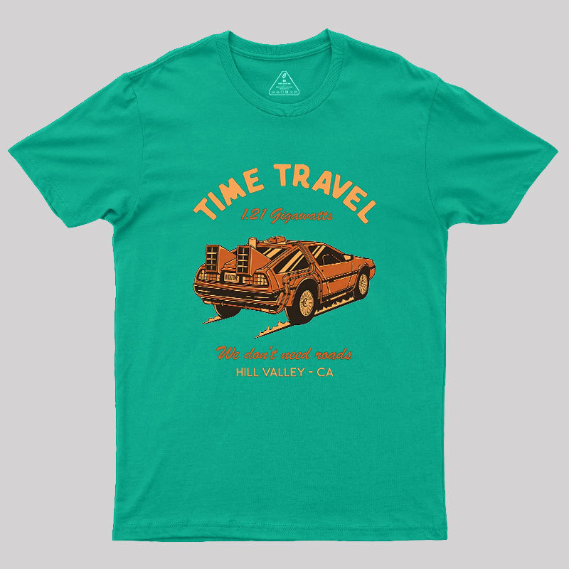 Vintage Time Travel Geek T-Shirt