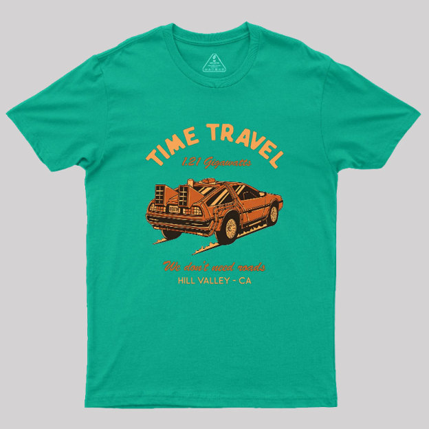 Vintage Time Travel Geek T-Shirt