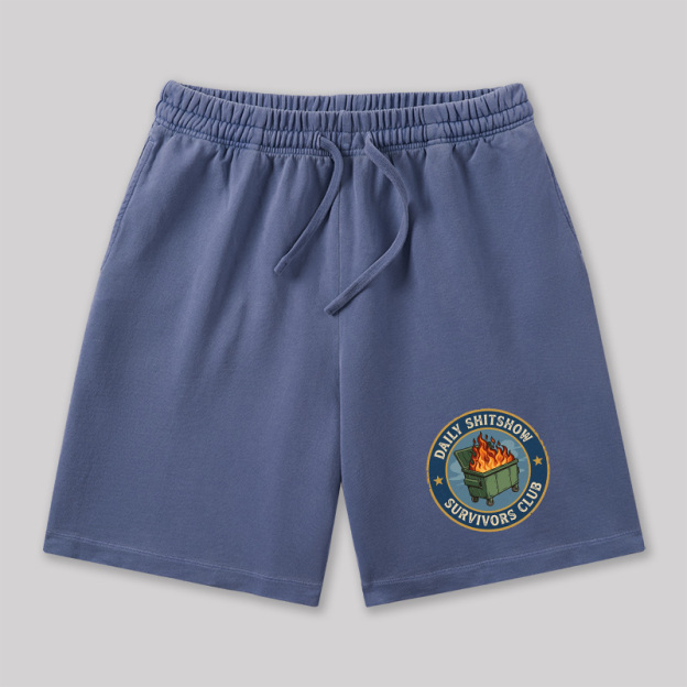 Daily Shitshow Geeky Washed Shorts