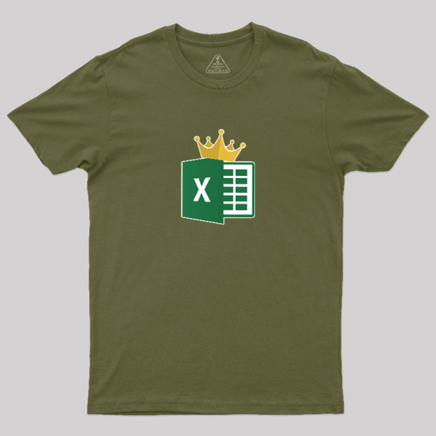 Crowned Excel Geek T-Shirt