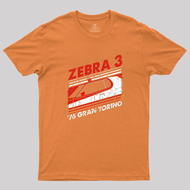 Zebra 3 Classic Geek T-Shirt