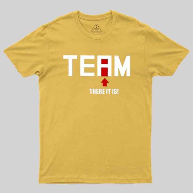 There Is No I In Team Geek T-Shirt