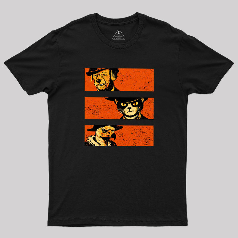 The Good The Bad And The Ugly Geek T-Shirt